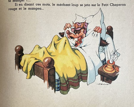 Cendrillon et Le petit chaperon rouge - 1947. CALVO, PERRAULT, Conte de
