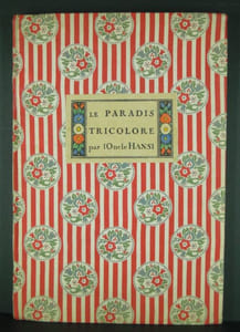Le paradis tricolore par l'Oncle Hansi - 1918