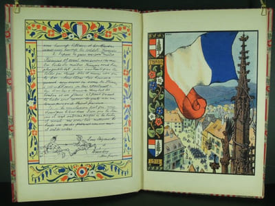 Le paradis tricolore par l'Oncle Hansi - 1918