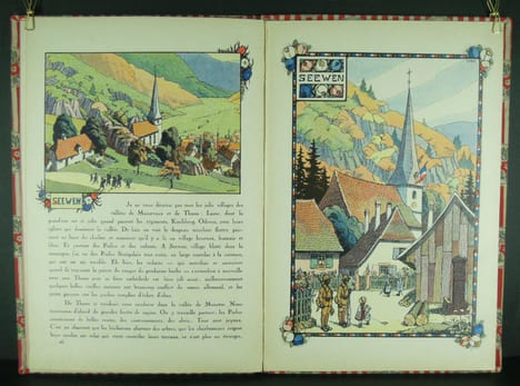 Le paradis tricolore par l'Oncle Hansi - 1918. HANSI, Jean-Jacques Waltz, dit