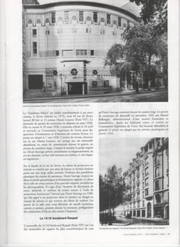 Colonnes n°6, septembre 1994, Exposition Henri Sauvage (1873 - 1932), Projets et Architectures à Paris - 1994. Institut Français d'Architecture ...