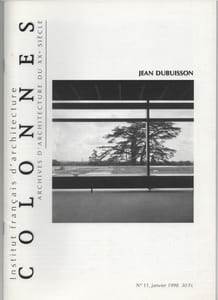 Colonnes n°11, janvier 1998, Jean Dubuisson - 1998