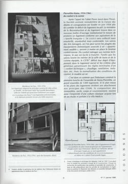 Colonnes n°11, janvier 1998, Jean Dubuisson - 1998. Institut français d'architecture - Archives d'architecture du XXe siècle
