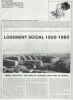 Bulletin d'informations architecturales, supplément au n°95, mai 1985, Logement social 1950-1980 - 1985. Institut français d'architecture 