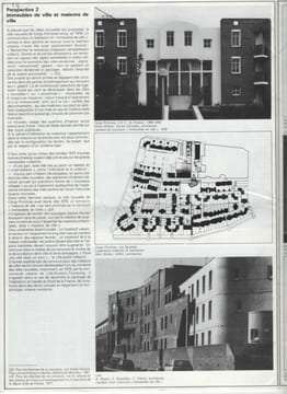 Bulletin d'informations architecturales, supplément au n°95, mai 1985, Logement social 1950-1980 - 1985. Institut français d'architecture