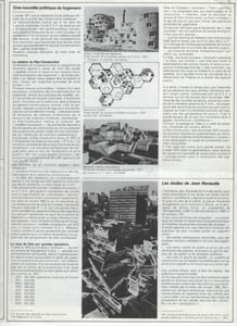 Bulletin d'informations architecturales, supplément au n°95, mai 1985, Logement social 1950-1980 - 1985