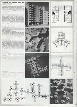 Bulletin d'informations architecturales, supplément au n°95, mai 1985, Logement social 1950-1980 - 1985. Institut français d'architecture