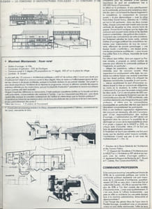 Bulletin d'informations architecturales, supplément au n°76, avril 1983, Architectures publiques - 1983