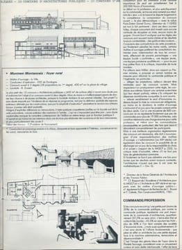 Bulletin d'informations architecturales, supplément au n°76, avril 1983, Architectures publiques - 1983. Institut français d'architecture