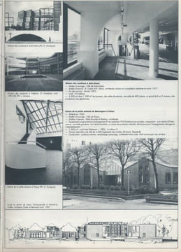 Bulletin d'informations architecturales, supplément au n°76, avril 1983, Architectures publiques - 1983. Institut français d'architecture