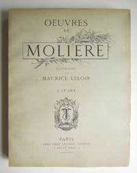 Oeuvres de Molière - L'avare - 1892