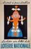 LOTERIE NATIONALE. [Affiche/Publicit&eacute;/Loterie] DUBOUT (Albert)