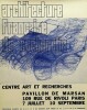 Architecture Française de Recherches. Pavillon de Marsan.. [Architecture]