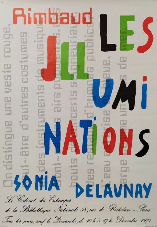 Rimbaud, les illuminations.. DELAUNAY (Sonia)