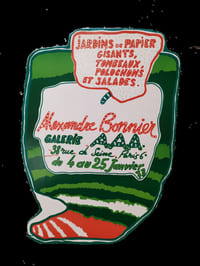 Jardins de papier gisants tombeaux, polochons et salades.