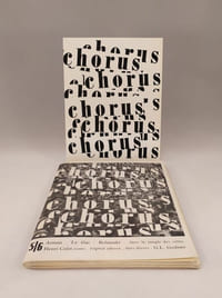 Revue Chrorus 5/6 "La ville"