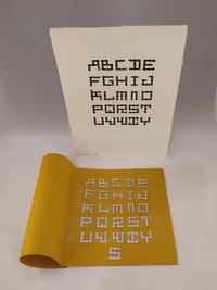 L'alphabet sans aide.