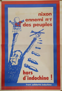 NIXON ENNEMI N°1 DES PEUPLES - HORS D'INDOCHINE