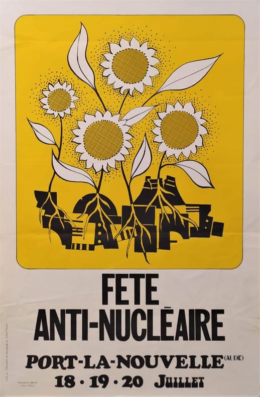 FÊTE ANTI-NUCLÉAIRE - PORT LA NOUVELLE AUDE - 18, 19, 20 Juillet.. [ 70's / FRANCE ] ÉCOLOGIE