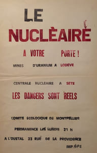 LE NUCLÉAIRE A VOTRE PORTE ! MINE D'URANIUM A LODEVE ! CENTRAL NUCLÉAIRE A SETE !