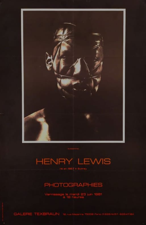 EXPOSITION GALERIE TEXBRAUN - PHOTOGRAPHIES 1981.. LEWIS (Henry)