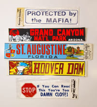 BUMPER STICKERS
