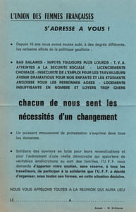 "Chacun de nous sent la nécessité d'un changement"
