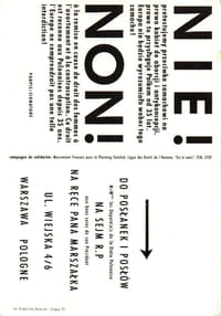 NIE ! NON !