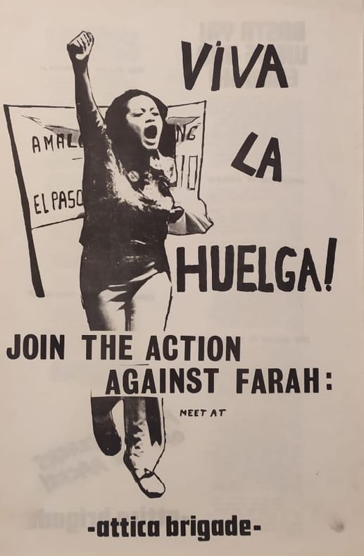 Join the action against Farah. [70's/USA] ATTICA BRIGADE