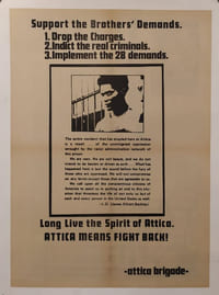 Long live the spirit af attica. Attica means fight back !