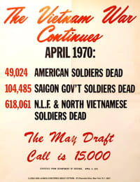 The Vietnam War Continues. April 1970.