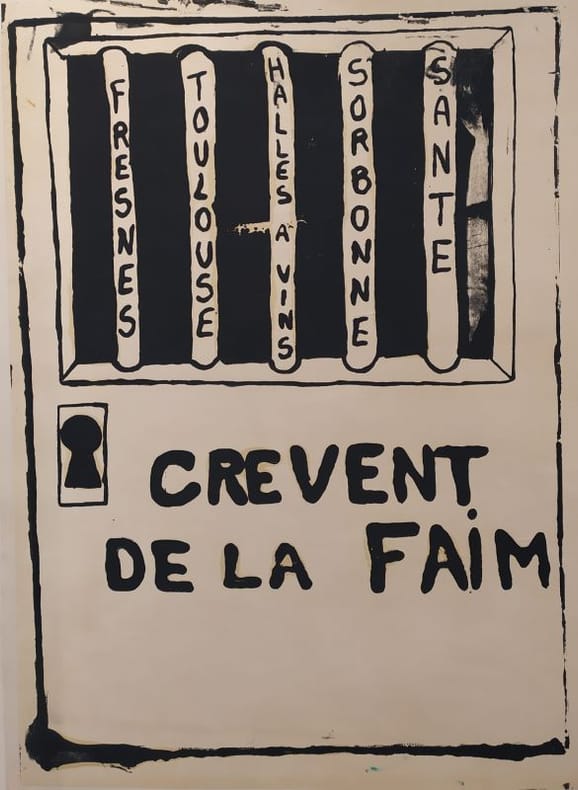 CREVENT DE LA FAIM.. [60's/MAI 68]