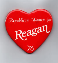 Republican Woman for Reagan - 1976.