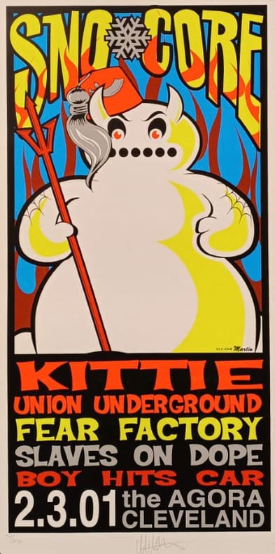 SNO-CORE - KITTIE UNION UNDERGROUND FEAR FACTORY.. MARTIN (Mike)