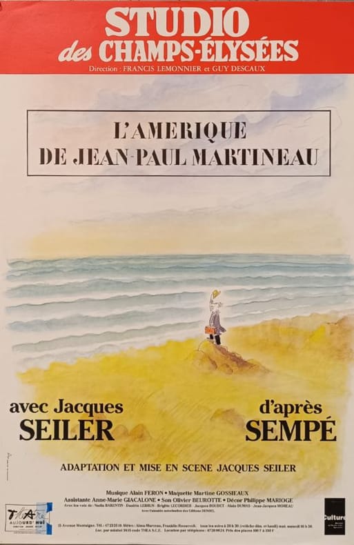 L'AMERIQUE DE JEAN-PAUL MARTINEAU. SEMPÉ