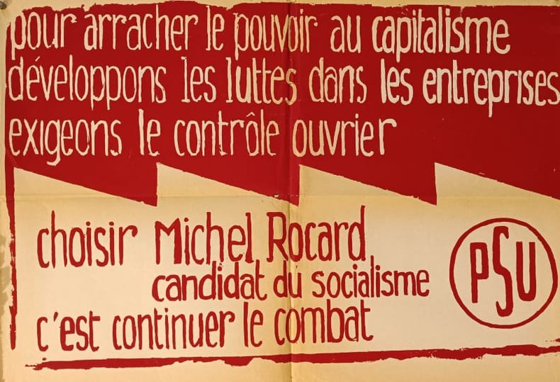 POUR ARRACHER LE POUVOIR AU CAPITALISME. PSU