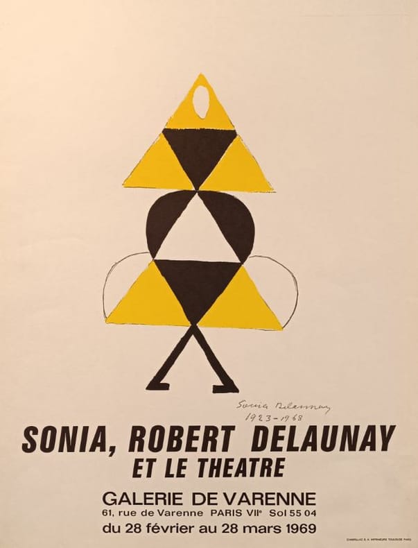 Sonia, Robert Delaunay et le théâtre. DELAUNAY (Sonia & Robert)