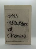 Vers nouveaux et chansons. HAAS (Michel) & RIMBAUD (Arthur)