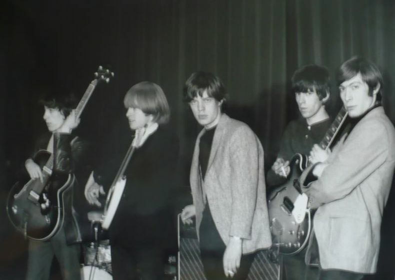Les Rolling Stones à l'Olympia en 1964.. [Rock] LAMPARD (Bob)