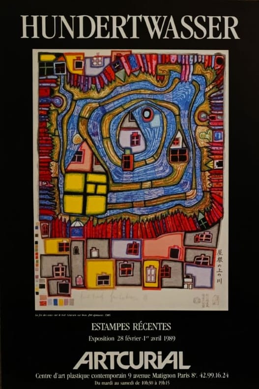 Estampes récentes. HUNDERTWASSER