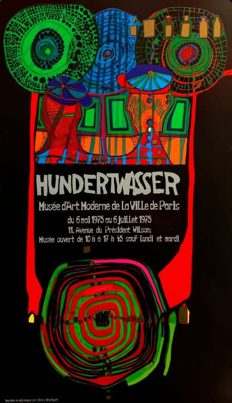 Musée d'Art Moderne de la Ville de Paris. HUNDERTWASSER