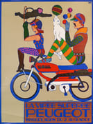 PEUGEOT - La virée superbe - Interplages du 2 au 9 août.. par CHWAST (Seymour)