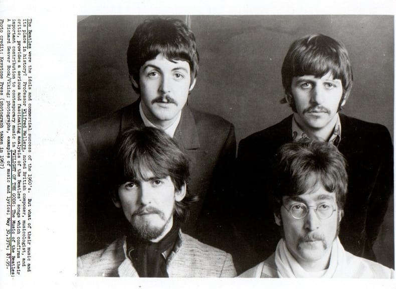 The Beatles.. KEYSTONE PRESS