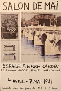 Salon de Mai - Espace Pierre Cardin - 4 avril -7 mai 1981