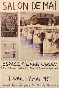 Salon de Mai - Espace Pierre Cardin - 4 avril -7 mai 1981