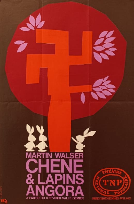 CH&Ecirc;NE & LAPIN ANGORA - Martin Walser. [60's] POLITZER (M.)