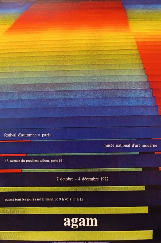 AGAM - Festival d'Automne &agrave; Paris - Mus&eacute;e National d'Art Moderne. [70's] CIESLEWICZ (R.)