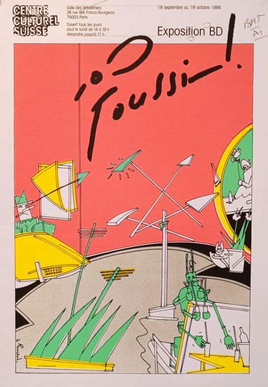 Poussin - Exposition BD. [80's] POUSSIN (G&eacute;rard)