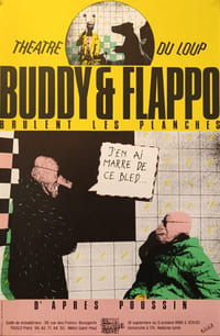 BUDDY & FLAPPO brûlent les planches - Théâtre du loup.