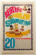 THE BEATLES YELLOW SUBMARINE - 20 Pop-out decorations. par EDELMANN (Heinz) - Image 1